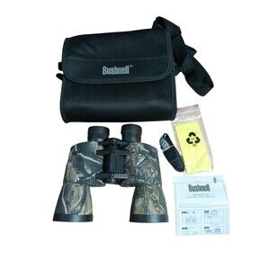 Bushnell PowerView 10 x 50mm Porro Prism Instafocus Binoculars FOV 341FT. VGC